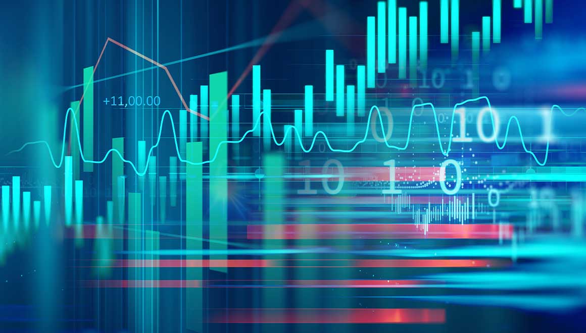 Image of dynamic financial chart