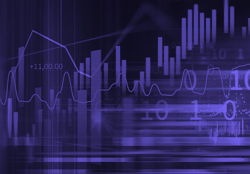 Image of dynamic financial chart