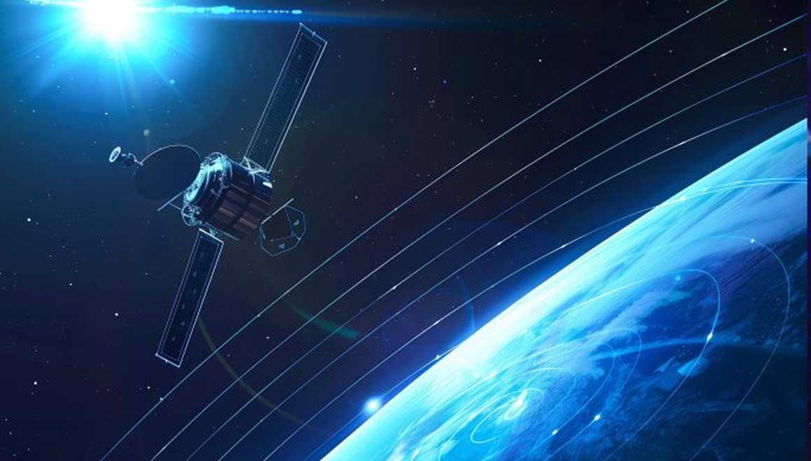 A satellite orbits Earth